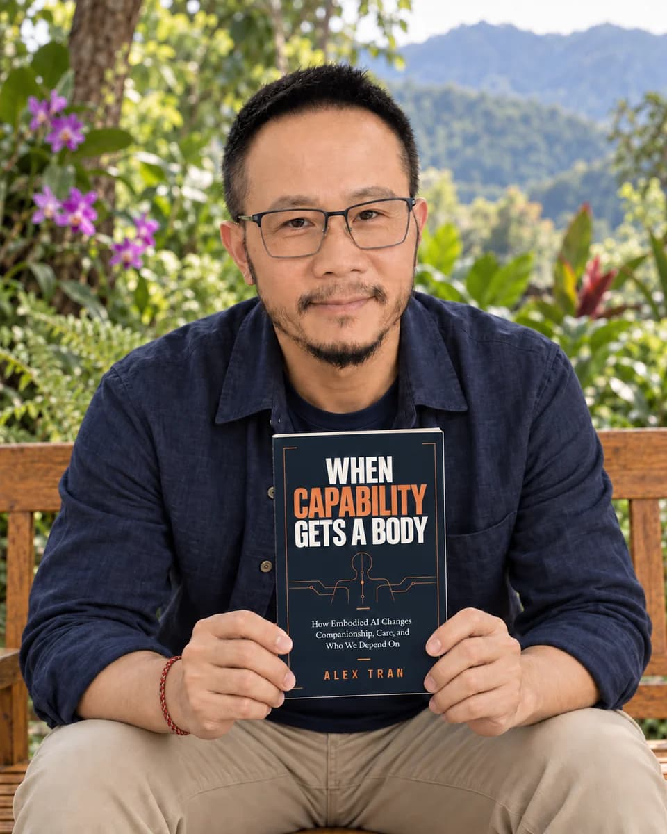 Alex Tran holding When Capability Gets a Body